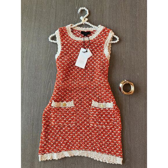 RARE!!! ZARA Short Knit Dress NWT - Picture 15 of 16